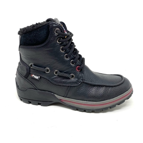 Pajar Men’s Basel Leather Winter Boots Black main image 5